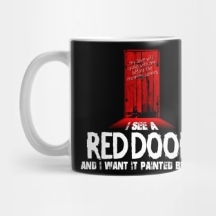 Paint It Black Inspired Lyric Design Mug